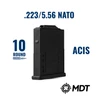 319-106539-BLK AICS Polymer 223 Magazine 10 Rounds Gen II