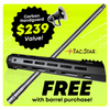  127-AR40018 AR15 400 Legend Barrel, 18\", HBAR, Threaded, Stainless, 1:16 Twist