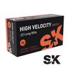 115-420137 SK High Velocity Match 40gr 22 LR Ammunition (50)