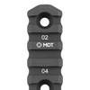 Numbered M-LOK Picatinny Slots