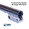 TC Encore Pro Hunter 20 Ga. Target Rifle Chamber