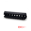 317-160201 Choate AR-15/M-16 2-pc Slimline Railed Handguard - 7\" Black