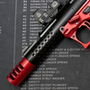 016-TK00N0005RED1 Game Changer Compensator for .22LR Red