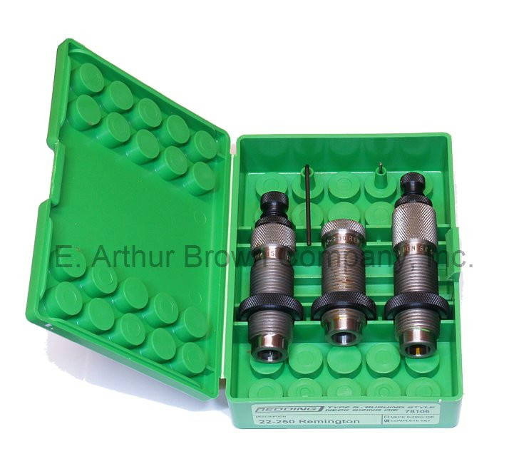 Redding 78318 Type S Bushing Style 3-Die Set fits 22 PPC