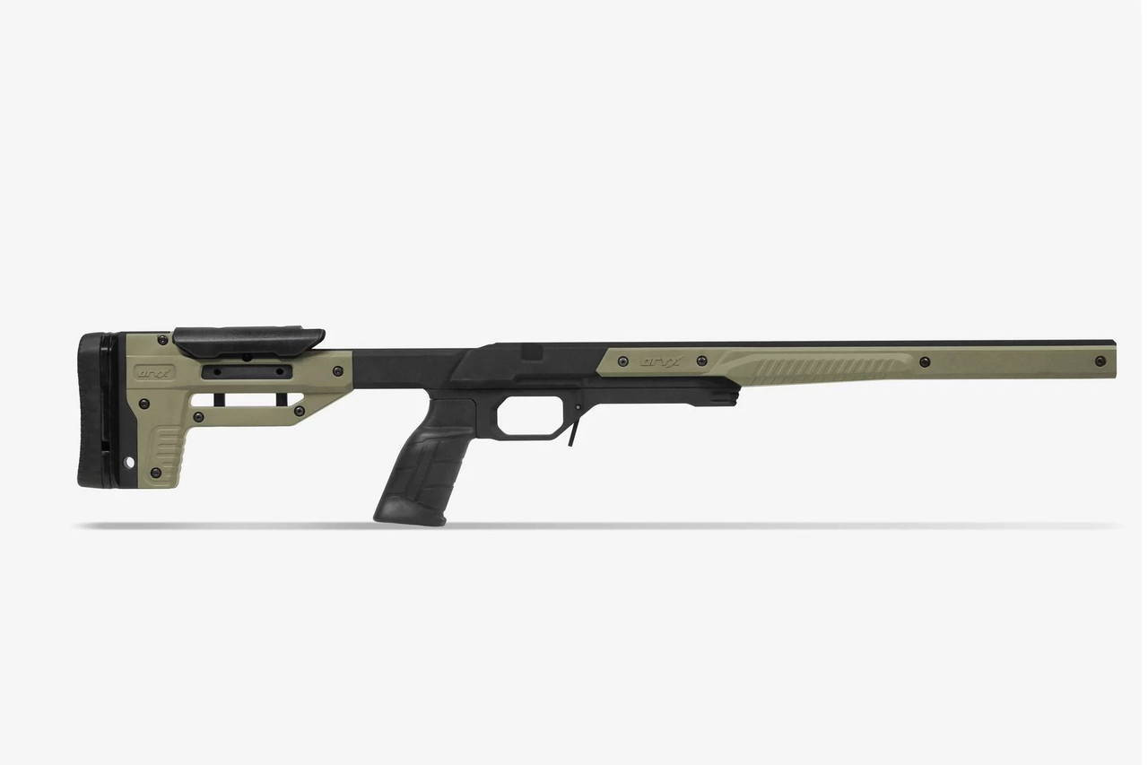 Oryx Chassis Stock fits Savage 10 SA/RH |OD Green | by MTD for