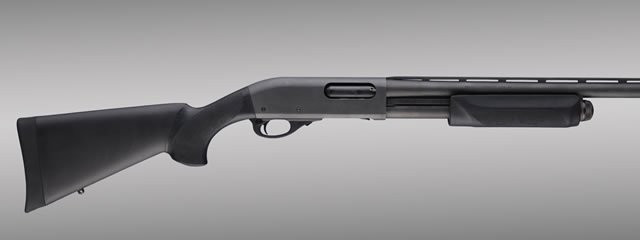 Hogue 08712 Shotgun Stock and Forend fits Remington 870 Black 12 ga.