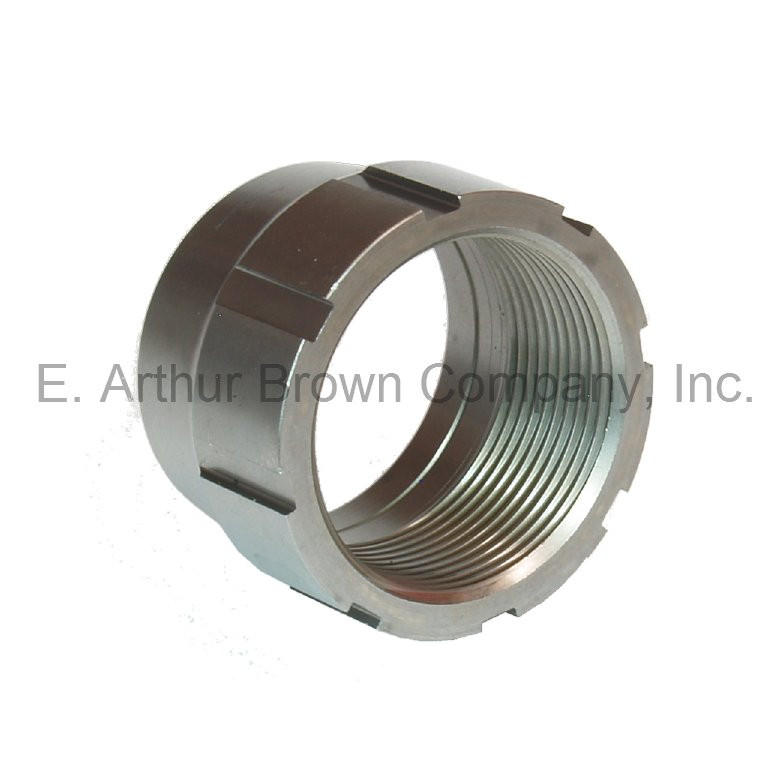 Savage Barrel Lock Nut, Stainless, with Teeth