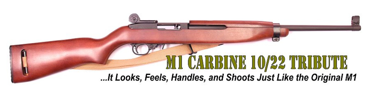 Replica M1 Carbine Ruger 10/22 Stock Conversion w/Two Handguards