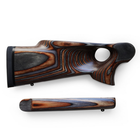 Coffee Laminate Stock Set fits TC Enccore and ProHunter with Heavy Rifle Barrel (Shade Varies)