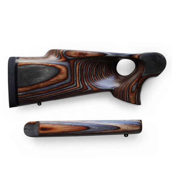 Coffee Laminate Stock Set fits TC Enccore and ProHunter with Heavy Rifle Barrel (Shade Varies)