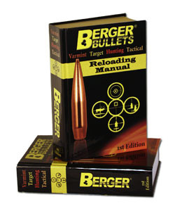 Berger Bullets Reloading Manual 1st Edition