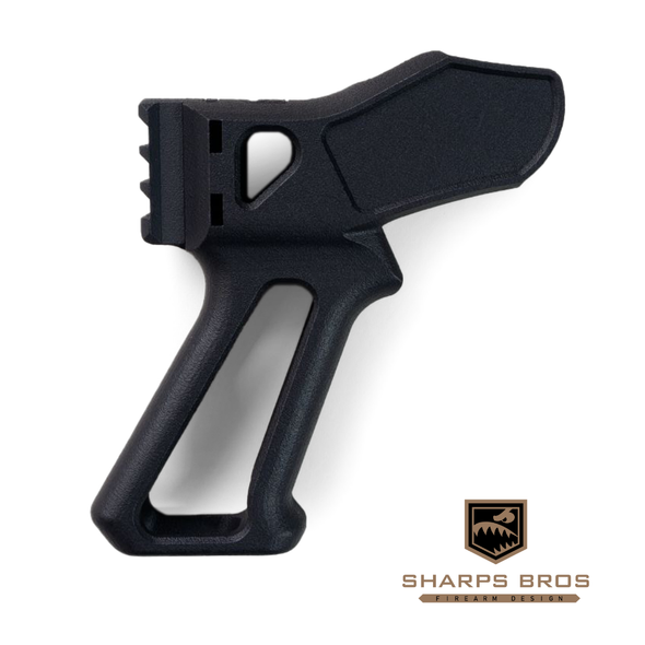 316-CVAG01-A CVA Grip with Picatinny Rail Black
