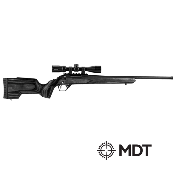 319-116021-CCL MDT TIMBR CORE Stock fits Savage 10/110 SA Gray Laminate