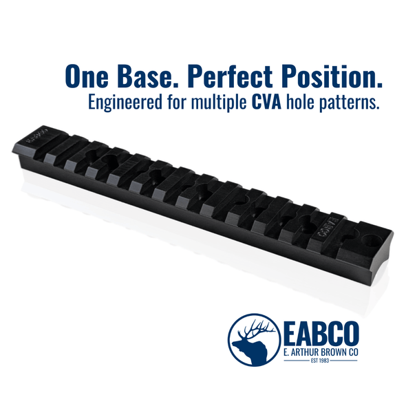 127-814 EABCO Universal CVA Muzzleloader Picatinny Scope Mount