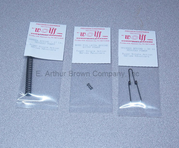 Ruger Single Action Spring Kits - Reduced Power