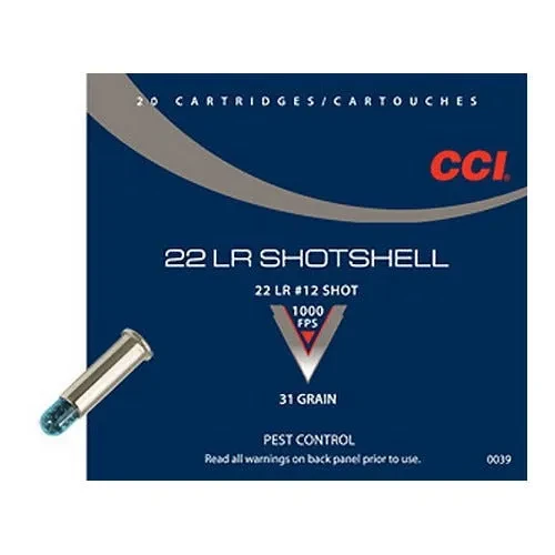CCI 22LR RF Shotshells 31 Grain