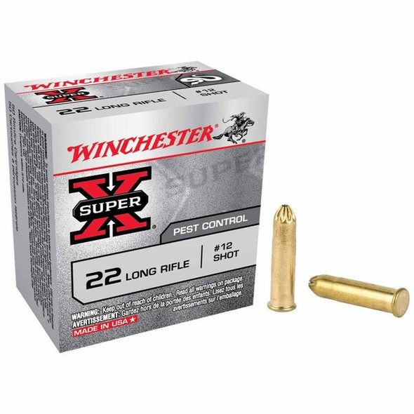 Winchester 22 LR Shotshells #12 Shot, 50 Rnds