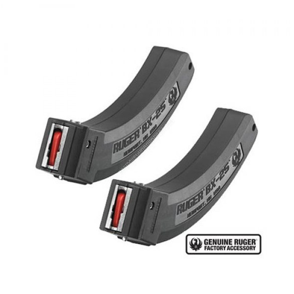 Ruger BX-25 Magazine 2-Pack - Two 25 Round Ruger 10/22 Magazines