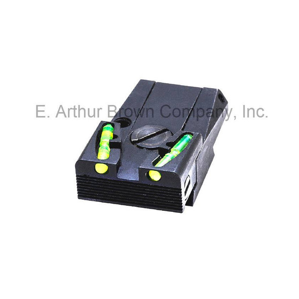 HiViz MKAD211 Rear Sight fits Ruger Mark I, II, III, IV, 22/45, and 22/45 Lite, Fiber Optic
