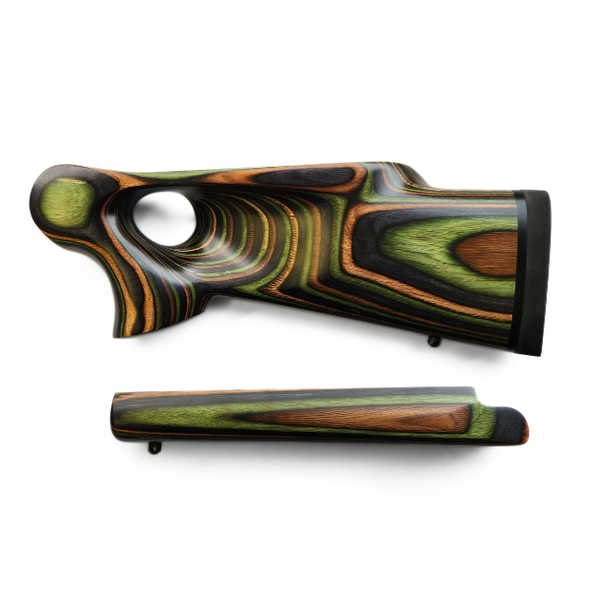 209-71804 Encore Thumbhole Muzzleloader Stock Woodland Camo LH