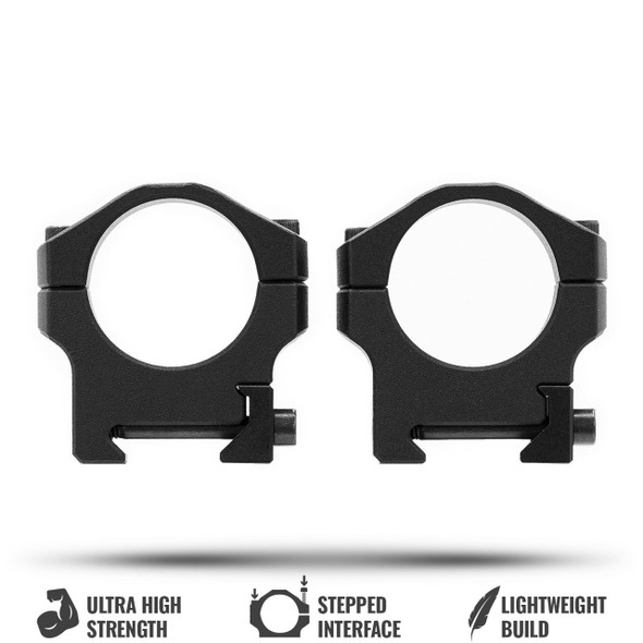 MDT Premier Scope Rings 30mm Tube