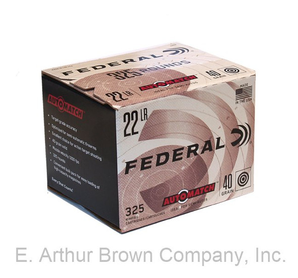 Federal Auto-Match 22 LR 40gr. LRN - FREE SHIPPING!