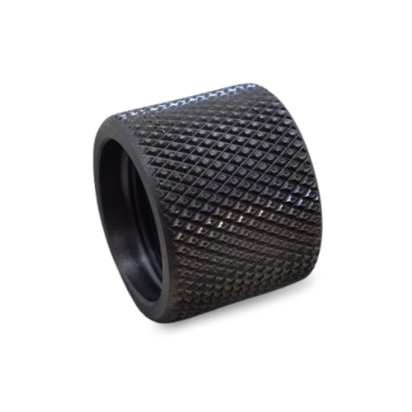  127-4065 Knurled Black Thread Protector 5/8x24