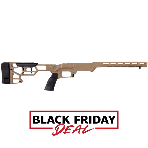 319-104739-FDE-D Savage 110 Precision Rifle Chassis Stock - Short Action