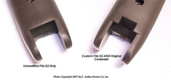 Custom Original and G2 Contender Forend Comparision
