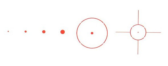 Ultra Dot Matchdot II Red Dot Sight - Sight Variety