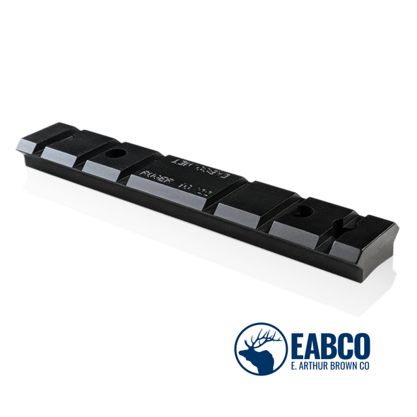 Ruger 10/22 Scope Mount - Precision Machined Weaver Style Base Black