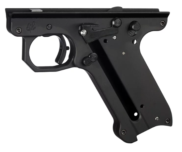 Volquartsen Fully Assembled black anodized Aluminum Frame for Ruger Mk II and Mk III.