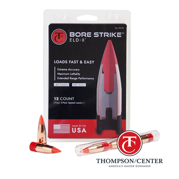 207-9011R TC Bore Driver Eld-X, 45 Cal, 280 Grain, 12Pk