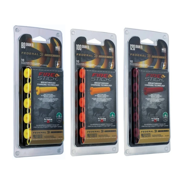126- PMZFS120 Federal FireStick Muzzleloading Cartridges