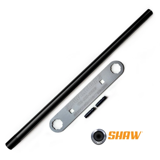 040-223FB Shaw Barrel fits Savage 10/110 and Axis, 223 Rem, 1:14, Blue, FC Bundle Includes Wrench + Headspace Gauges