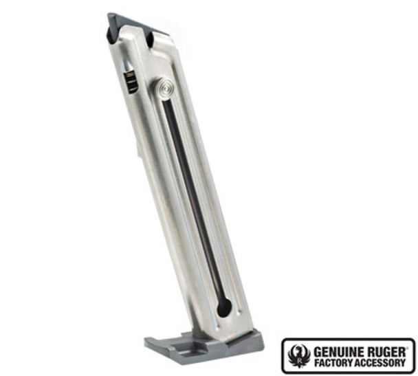 Ruger Magazine 90229 fits Mark II/III 22/45 Nickel