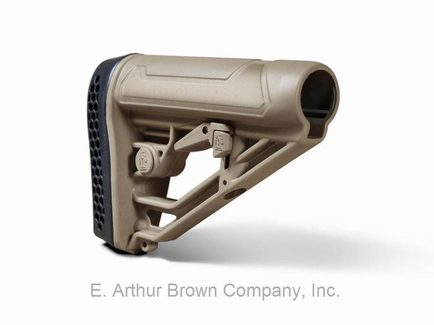 Adaptive Tactical AT-02012-E EX-AR Rifle Stock, Mil Spec, FDE