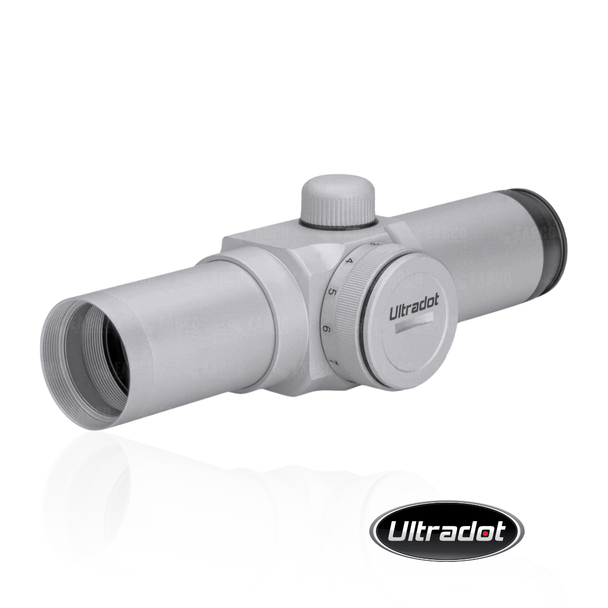 132-UD25S Ultra Dot Gen 1 Sight Kit 4 MOA Red Dot, 1 Inch Tube, Satin Silver