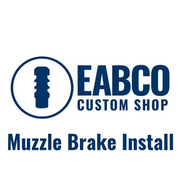 Installation of Customer\'s Muzzle Brake by EABCO