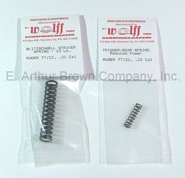 Ruger 77/22 Rifle Performance Pak - Wolff Springs