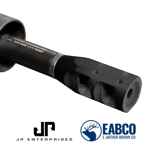 135-TVBB JP Large Profile Tactical Brake Installed - Blue