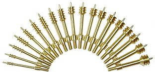 Pro Shot Gun Cleaning Jags - All Calibers Brass Jags