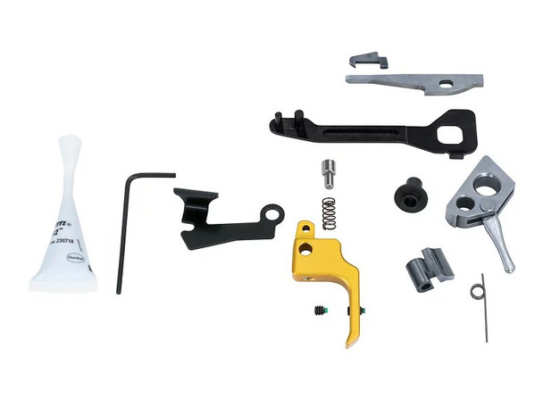 Volquartsen Pistol Competition Kit, MKIII, Gold Flat Trigger