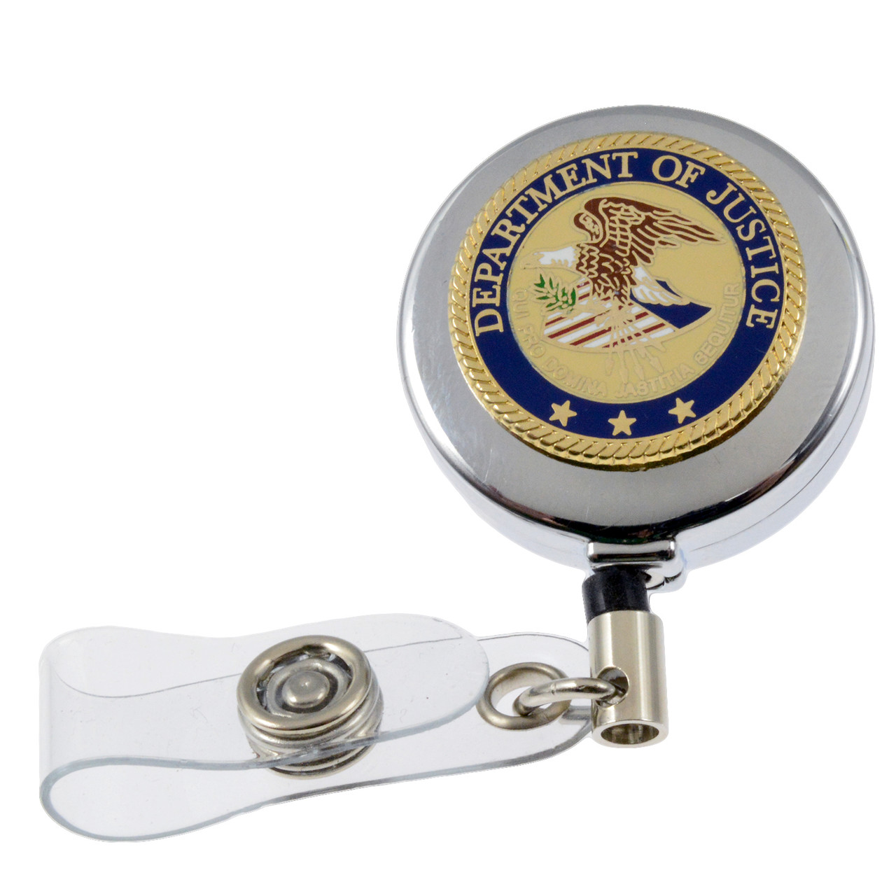 retractable id badge holder