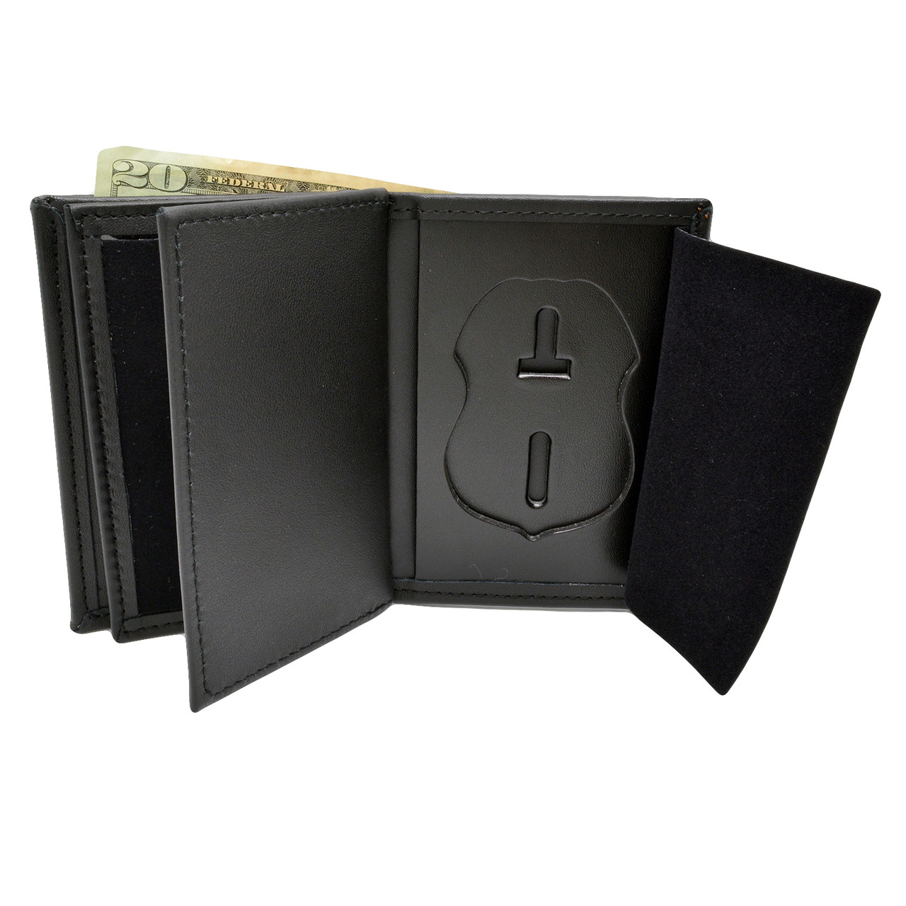 DHS HSI ICE Immigration and Customs Double ID Badge Wallet HSI Large