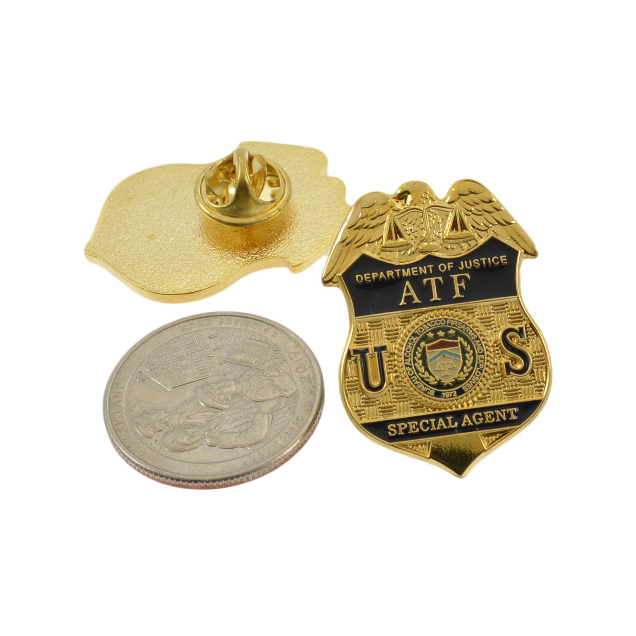 Atf Special Agent Mini Badge Atf Badge Atf Lapel Pin