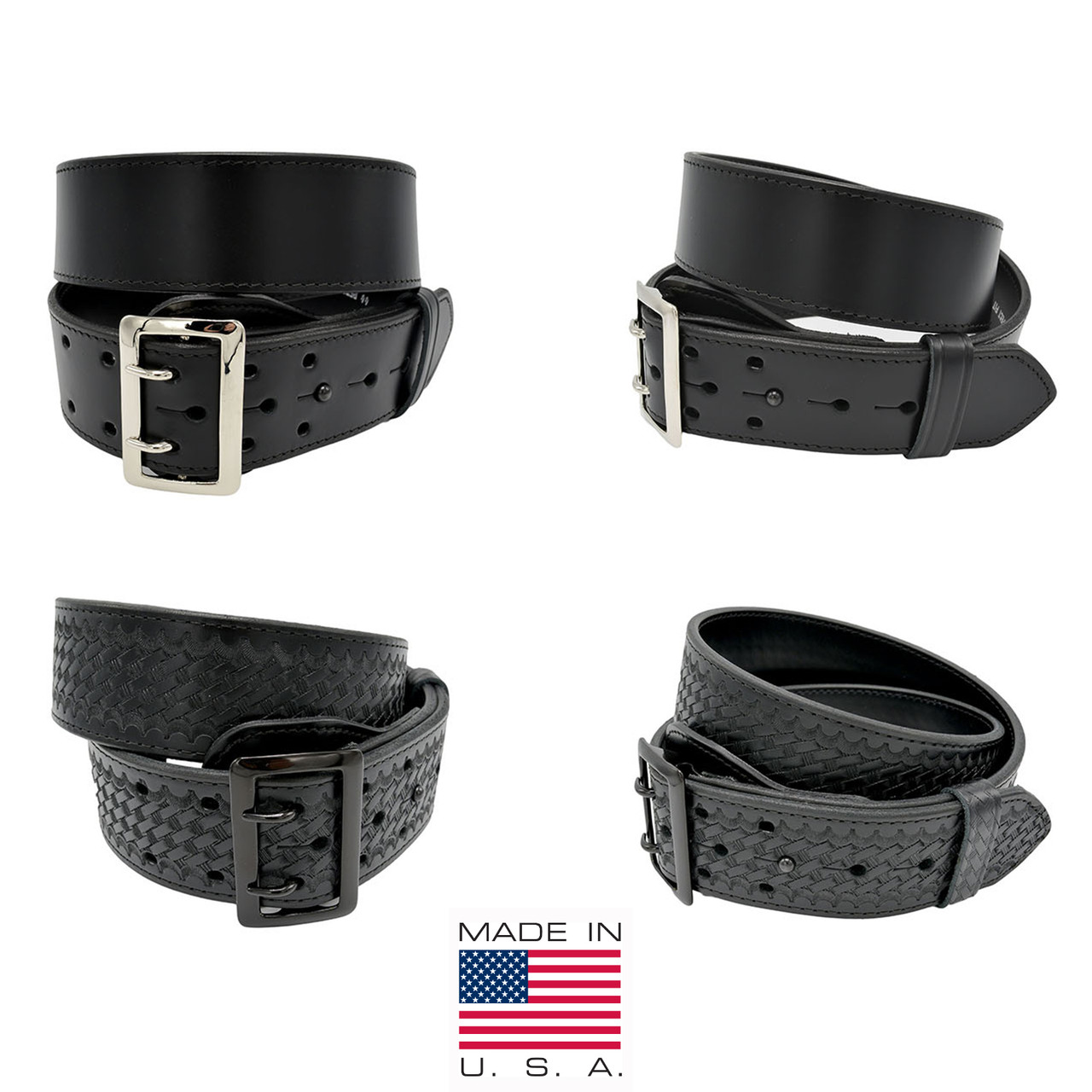 Perfect Fit Sam Browne Premium Leather Duty Belt Police Duty Belt Sam Brown Belt