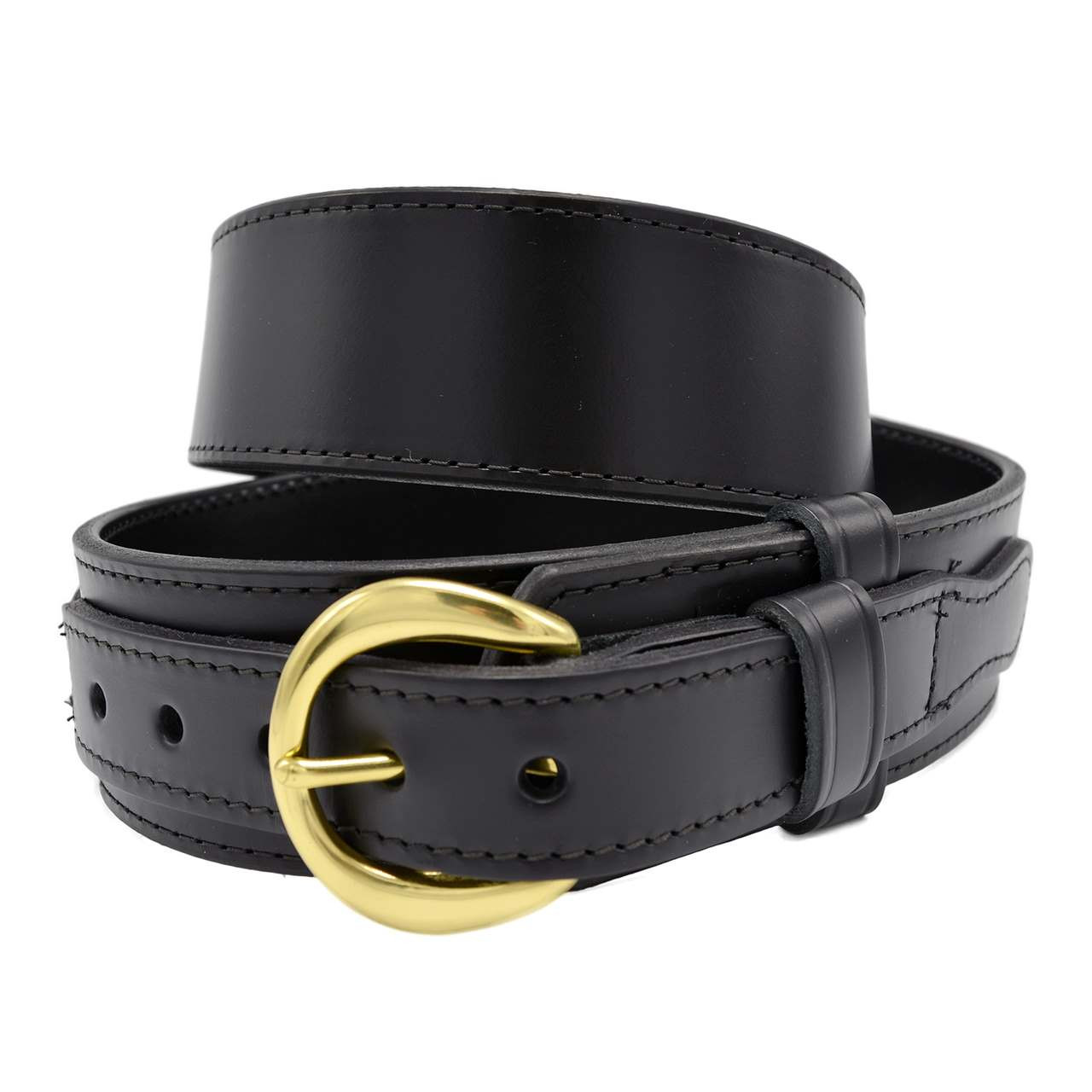 Perfect Fit Premium Leather Ranger Belt River Belt Police Duty Belt