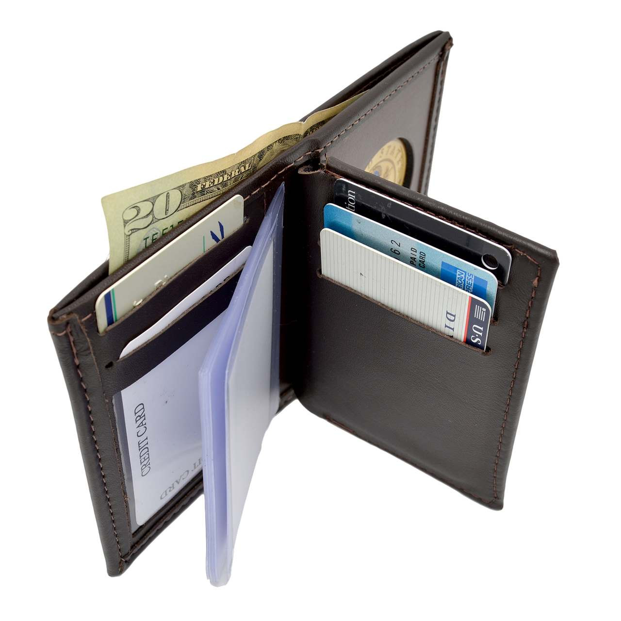 LEOSA Concealed Carry Badge Wallet CWP Wallet HR218 Wallet