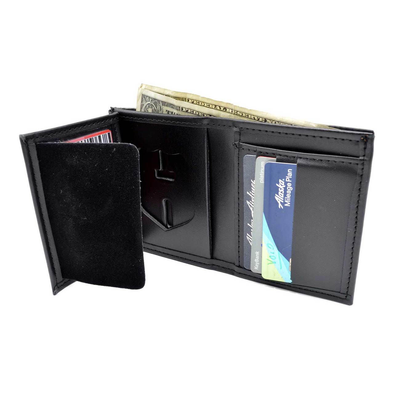 NJDOC Officer Recessed Badge Wallet | New Jersey Corrections Badge Wallet